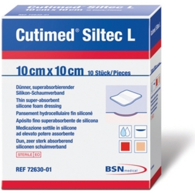 Cutimed Siltec L 15cm x 15cm x10