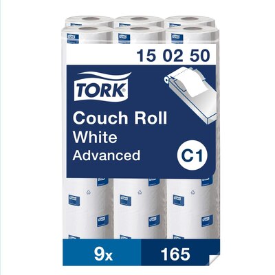 Couch Roll White 56m x9