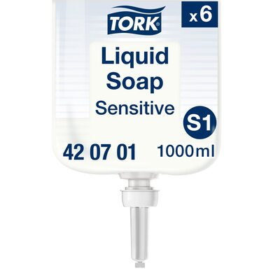 Tork Extra Mild Liquid Soap 1L x6