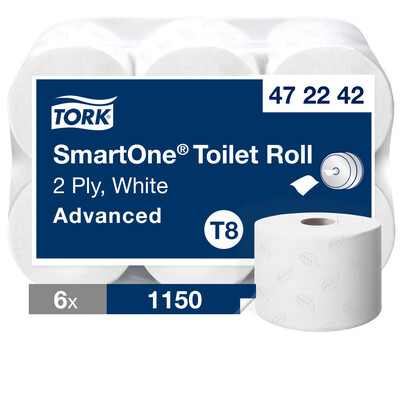 Tork SmartOne&reg; Toilet Roll x6