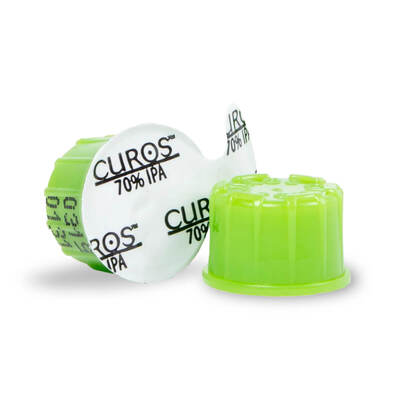3M™ Curos™ Disinfecting Port Protectors x 30 3M™ Curos™ Disinfecting Port Protectors x 30