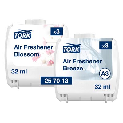 Tork Constant Air Freshener Mixed Pack (x3 Blossom, x3 Breeze)