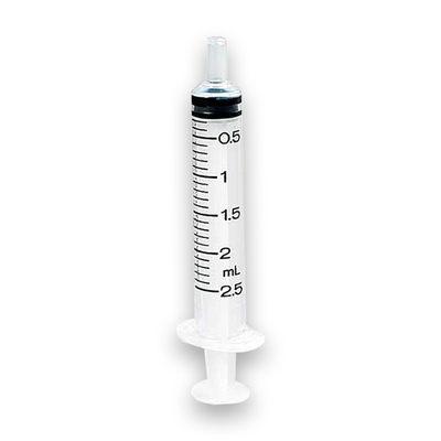 Luer Slip Syringe - 3ml x 100