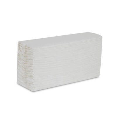 Essentials V-Fold Optimum Hand Towel 2ply White x2940 Essentials V-Fold Optimum Hand Towel 2ply White x2940