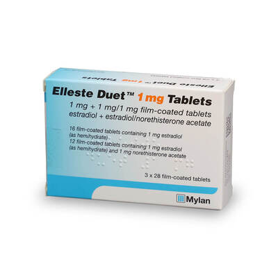 Elleste Duet 1mg tablets