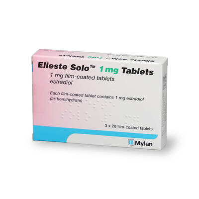 Elleste Solo 1mg tablets