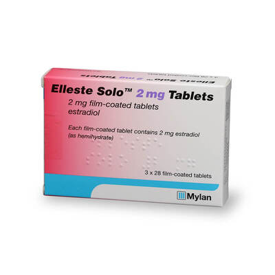 Elleste Solo 2mg tablets