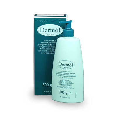 Dermol Cream 500g (BENZALKONIUM CHLORIDE & CHLORHEXIDINE)