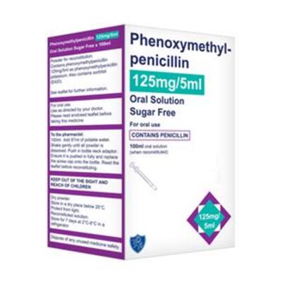 Penicillin Oral Solution 125MG/5ML