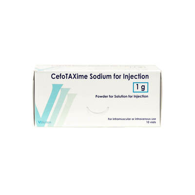 Cefotaxime 1g Solution for Injection in Vial x 10 1g Solution Vial POM