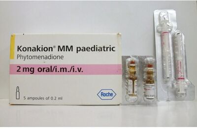 Konakion MM Paediatric 2mg / 0.2ml Ampoule POM
