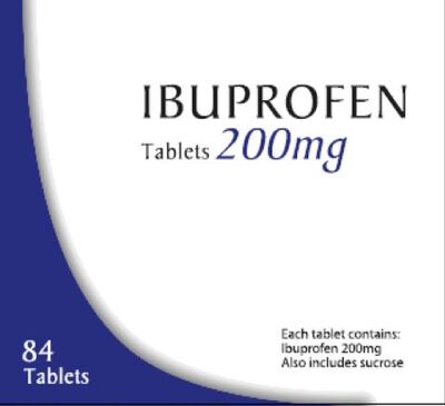 Ibuprofen 200mg Tablet POM x84