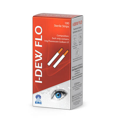 Fluorets (Ophthalmic Strips) Strip P x100 Fluorets (Ophthalmic Strips) Strip P x100