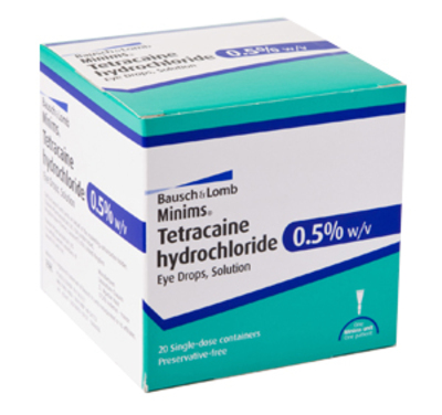 Tetracaine HCI- Minims 0.50% Dropper POM x20