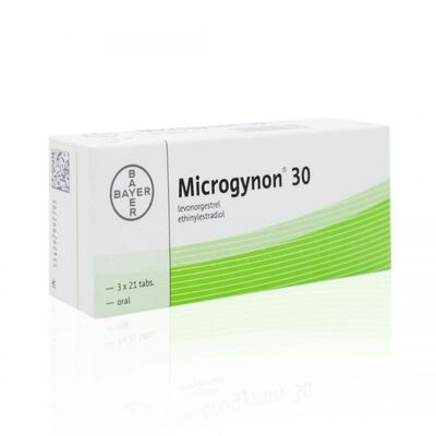 Microgynon ED Combination* Tablet POM, R x84