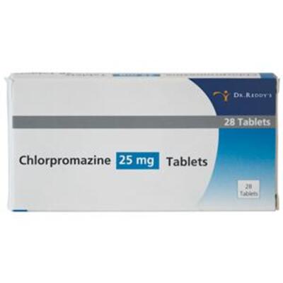 Chlorpromazine 25mg Tablet POM x28