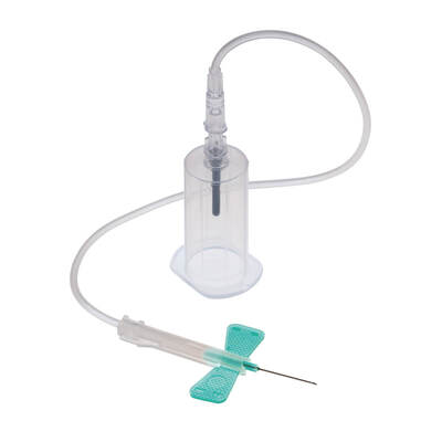 Unistik ShieldLock Blood Collection 21G, 20cm tube with luer adaptor and holder x50