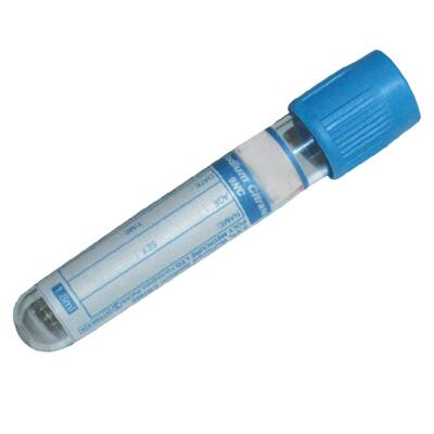 Vacutainer Plus Citrate Tube, 2.7ml Light Blue - x 100