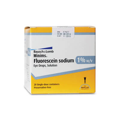Fluorescein-Minims  1% Dropper P x20 Fluorescein-Minims  1% Dropper P x20