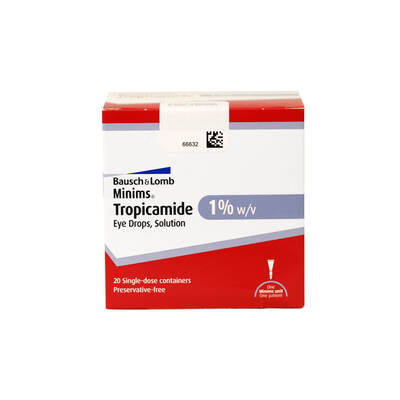 Tropicamide- Minims 1% Dropper POM x20