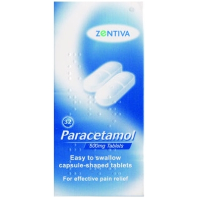Paracetamol Tablets - 500mg x 32 500mg Tablet P
