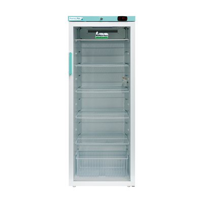 Lec 310L Freestanding Pharmacy Plus Bluetooth Enabled Fridge with Glass Door