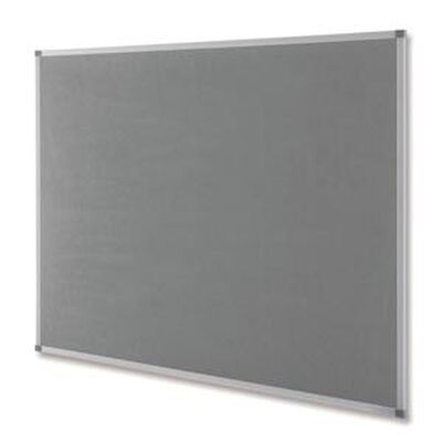 Nobo Classic Felt Noticeboard (Grey) - 900 x 600mm