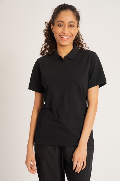Ladies Polo Shirt BEH-4469L Black uk6