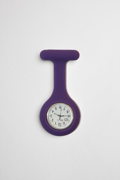 Behrens Silicone Fob Watch- Purple