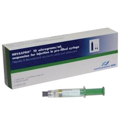 HB Vax Pro (Adult)  10mcg/1ml Syringe POM x1