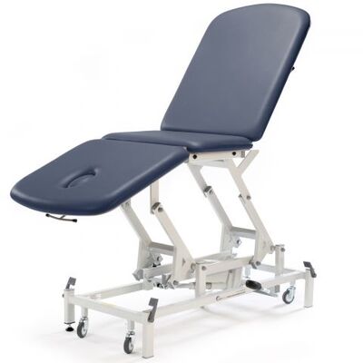 Seers 3 Section Therapy Couch - Hydraulic <em class="search-results-highlight">Dark</em> Blue