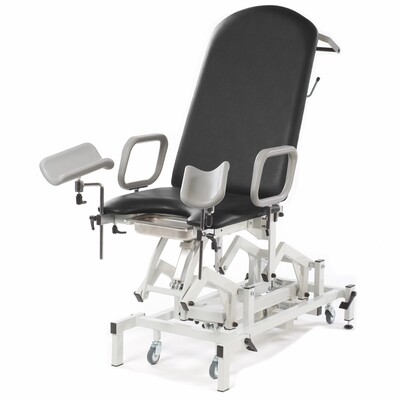 Medicare Gynaecology Couch - Electric with Electric Backrest and Leg Supports