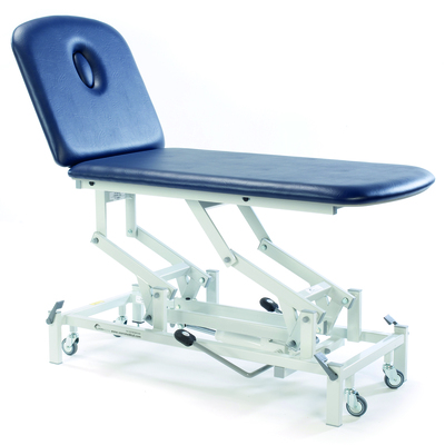 Seers Therapy 2 Section Couch - Hydraulic <em class="search-results-highlight">Dark</em> Blue