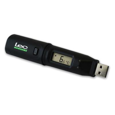 Lec Medical Advanced Data Logger with LCD Display and Calibration Certificate