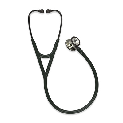 3M Littmann Cardiology IV Diagnostic Stethoscope - Black with Champagne Chestpiece Black with Champagne Finish 3M Littmann Cardiology IV Diagnostic Stethoscope - Black with Champagne Chestpiece Black with Champagne Finish