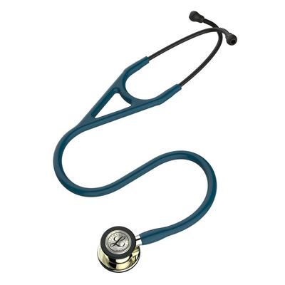3M Littmann Cardiology IV Diagnostic Stethoscope Caribbean Blue with Champagne Chestpiece