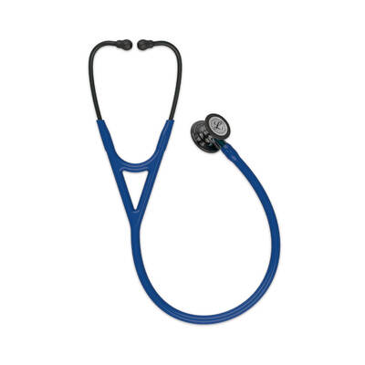 Littman Cardiology IV Stethoscope Navy Tube and Smoke Chestpiece with Blue Stem Littman Cardiology IV Stethoscope Navy Tube and Smoke Chestpiece with Blue Stem