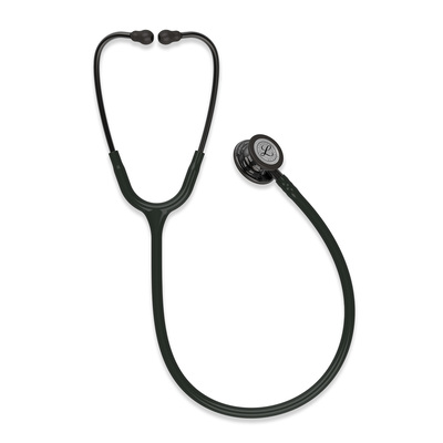 3M Littmann Classic III Monitoring Stethoscope Black with Smoke Chestpiece