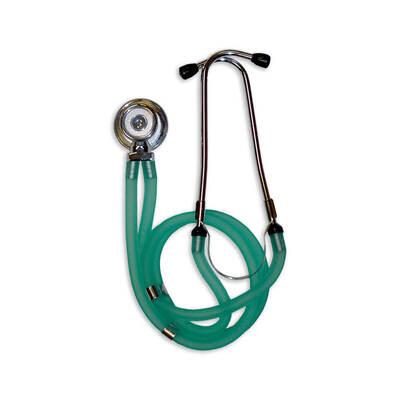 Timesco Twin Tube (Sprague Rappaport) Stethoscope -  Green