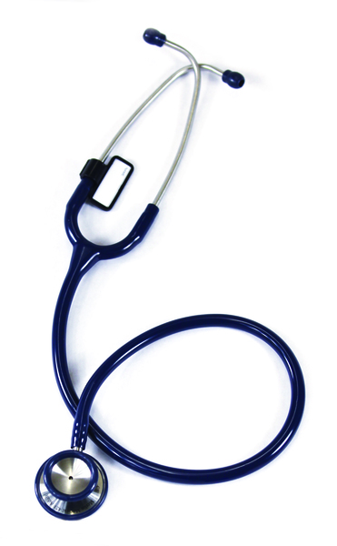Adult Stainless Steel Stethoscope Navy