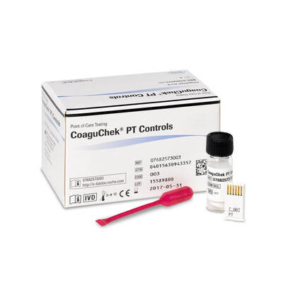 CoaguChek®  Pro II PT Controls for  CoaguChek®  Pro II Meter CoaguChek®  Pro II PT Controls for  CoaguChek®  Pro II Meter