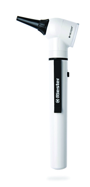 Riester e-scope 2.7V Vacuum, Direct Illumination Otoscope White