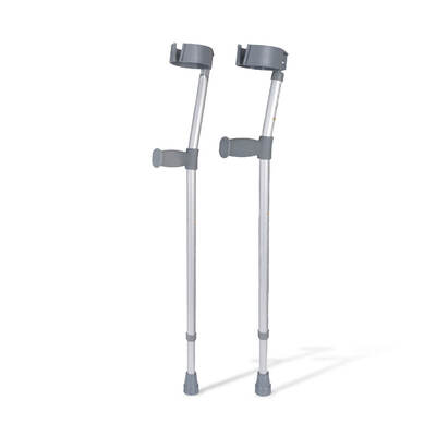 Lightweigh Aluminium Adjustable Crutches  Lightweigh Aluminium Adjustable Crutches