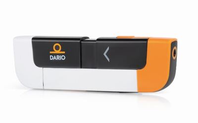 DARIO Blood Glucose Meter for use with I-Phone