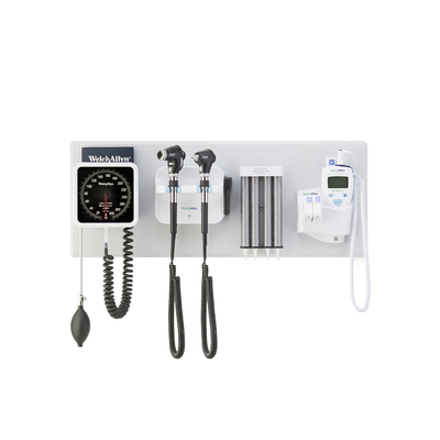 Welch Allyn GS777 Integrated Wall System with PanOptic Plus, MacroView Plus for iExaminer with Blood Pressure & SureTemp Thermometry UK