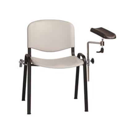 Sunflower Phlebotomy Chair - Moulded Plastic Black