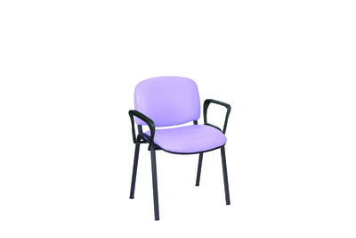 Sunflower Galaxy Visitor Chair with Arms - Anti Bac Lilac