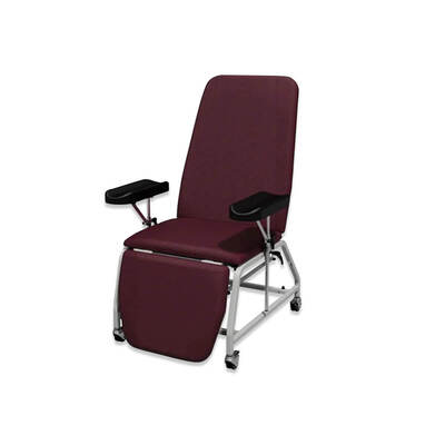 Plinth Medical Reclining Phlebotomy Chair MULLED WINE