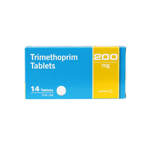 Trimethoprim 200mg Tablet POM x14