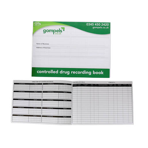 Controlled Drug Record Book